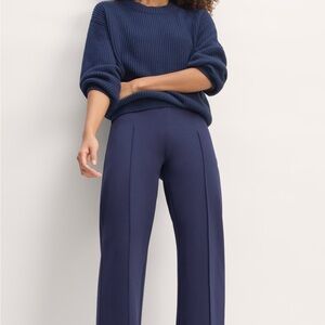 Everlane Elegant Blue Wide-Leg High-Waisted Pants
Nwt